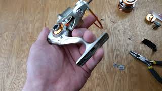 Opening 12BB or 12 Ball Bearing Spinning Reel And Checking How Many Actually Bearings Are In