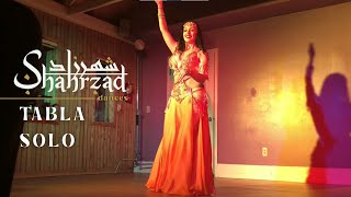 Shahrzad Dances Tabla Solo | Shahrzad Bellydance