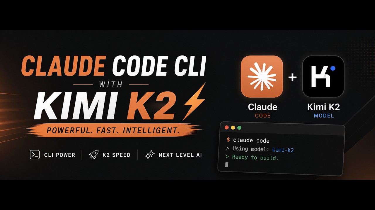 Claude Code CLI with Kimi K2 - Fast. Clean. Powerful AI Agent ...