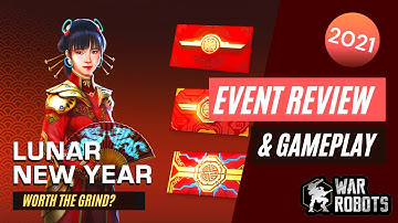 WAR ROBOTS | LUNAR NEW YEAR EVENT REVIEW (2021) & Champions League Gameplay!