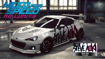 Steve Aoki Subaru BRZ car specific wrap NFS No Limits Walkthrough Gameplay