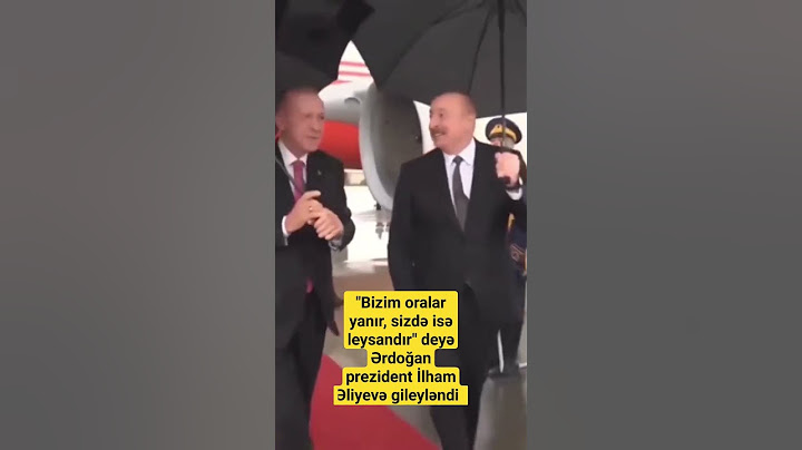 Rəcəb Tayyib Ərdoğanla prezident İlham Əliyev arasında səmimi dialoq