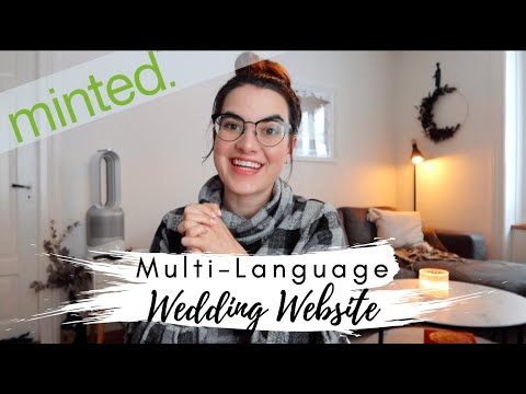 Making a Multi-Language Wedding Website using Minted