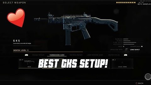 THE BEST GKS OPERATOR MOD CLASS SETUP|BO4 CLASS SETUP