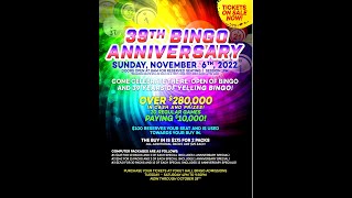 Tachi Palace Casino Bingo 39th Anniversary