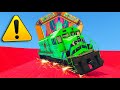 MEGA RAMPA CON UN TREN EPICO !!! GTA V ONLINE - GTA 5 ONLINE