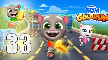 Talking Tom Gold Run - Gameplay Walkthrough Part 33 - (iOS , Android)