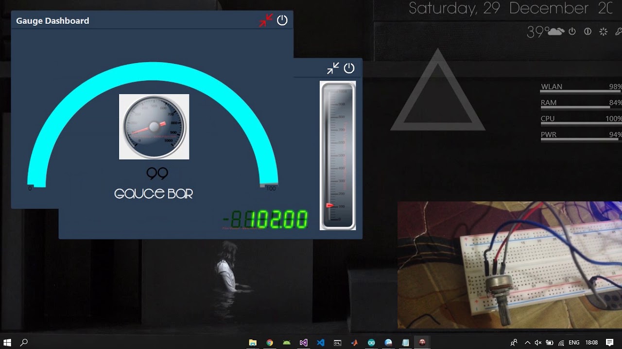 Interface Flat-UI - Arduino and capture Weather Interface from Google.