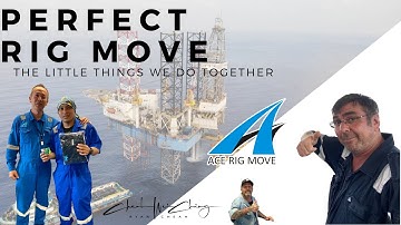 Perfect Jack Up Rig Move