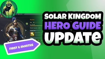 King of Avalon - Solar Kingdom Hero Guide Update