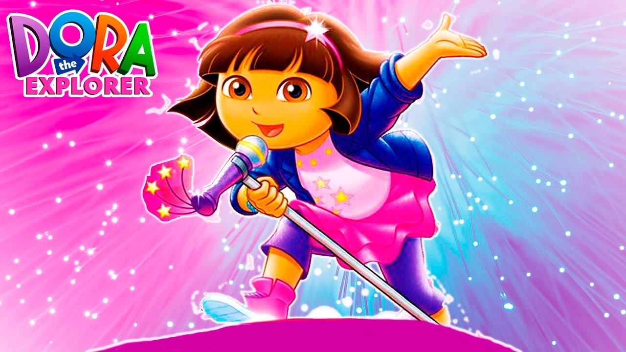 Dora the Explorer - Dora Rocks Sing Along GameДора исследователь - Дора с д...