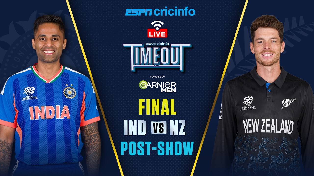 India vs New Zealand Post-match LIVE  | T20 World Cup 2026 Final | IND vs NZ match review