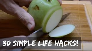 30 simple life hacks every should know!