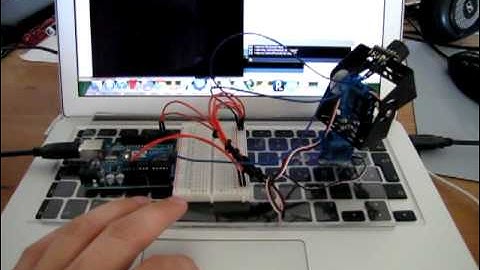 2-axis servo control via processing and mouse input