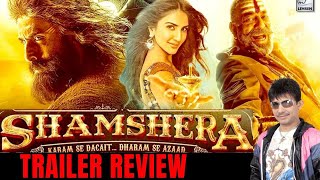 Shamshera Movie trailer review! KRK! #krkreview #latestreviews #bollywood #shamshera #sanjaydutt