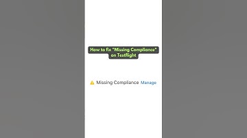 How to fix "Missing Compliance" on TestFlight