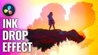 Easy INK DROP Effect! | A Davinci Resolve Tutorial