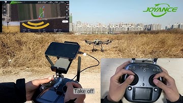 JT24L 606 Hybrid Agricultural Drone  -  Operation guide video 5 -  AB route - JOYANCE