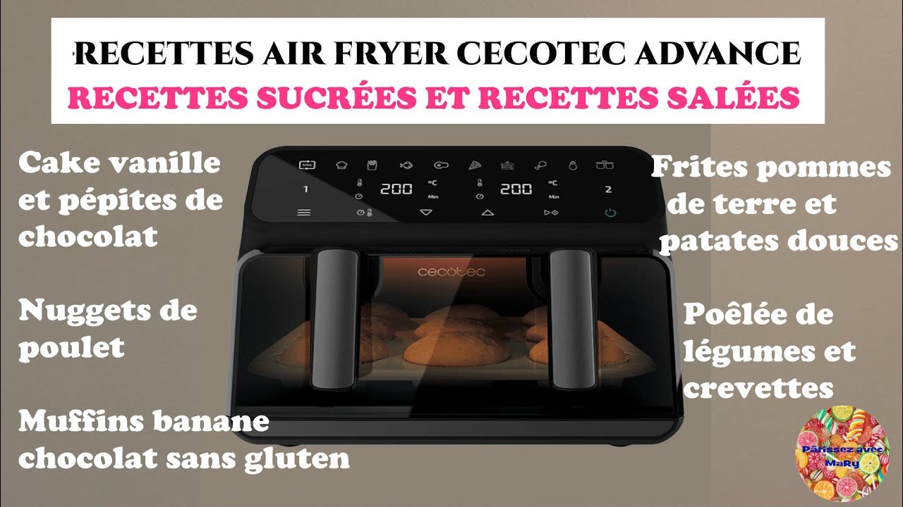 S.A. - FREIDORA AIR FRYER CECOTEC 1.5LTS. CECOFRY COMPACT RAPID