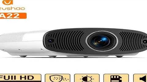 VEVSHAO A22 Full HD 1080P Projector 4K 1000ANSI Android WiFi Auto Focus 10W*2 Home Theater