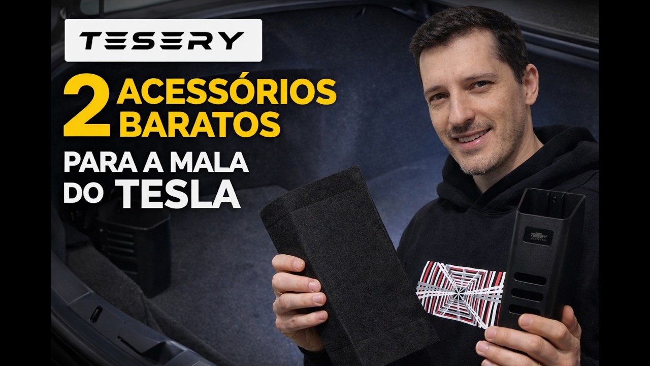 2 Acessórios baratos para a mala do Tesla - Tesery