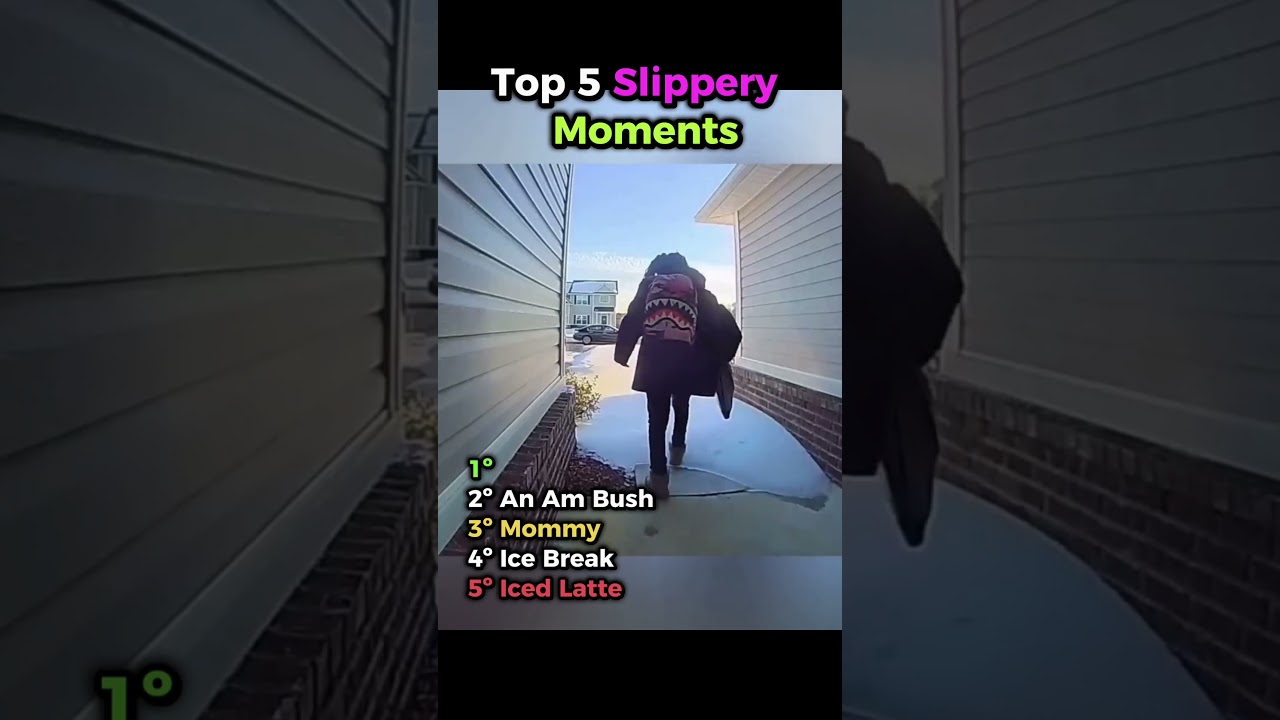 Top 5 Slipperiest Falls Ever! 😂💀