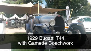1929 Bugatti T44 with Gamette Coachwork: Legendary 8 Cylinder Winner | Online Car Museum
