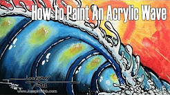 Using Posca Paint Pens On Canvas - YouTube