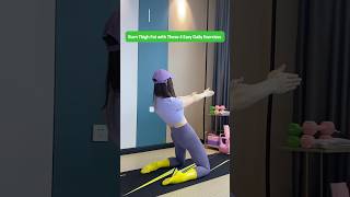 4 Simple Leg Moves You Can Do at Home Daily to Burn Thigh Fat and Slim Down Fast