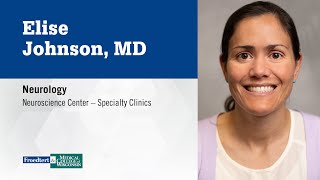 Dr. Elise Johnson MD, neurology