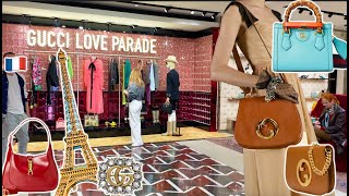 Paris GUCCI Luxury Shopping Vlog - Flagship Gucci in Paris Summer Collection 2022