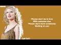 Taylor Swift - Enchanted (Lyrics)