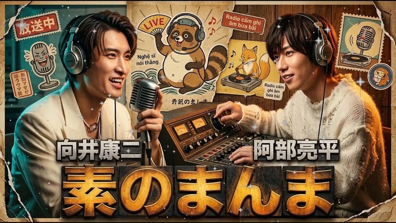 🚨 【素のまんま】向井康二×阿部亮平のあべこじコンビ！癒やしと爆笑の