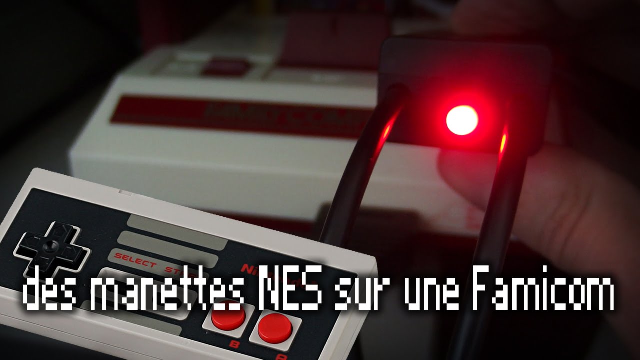 Adaptateur : brancher des manettes NES sur une Famicom - YouTube