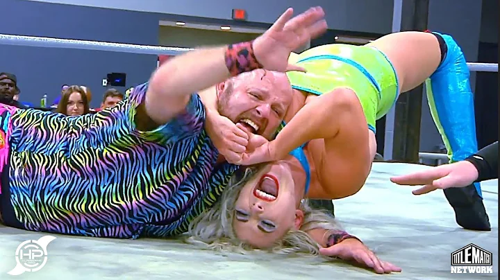 Heather Monroe vs Nate Andrews (Intergender Wrestl...