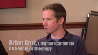 Preparing for Military Chaplaincy - Brian Bort of the BU School of Theology