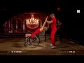 Birgit skarstein dances to you raise me up in a wheelchair on skal vi danse
