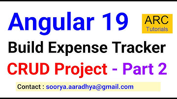 Angular 19 CRUD Project - Signals & Services | Angular 19 Tutorial For Beginners