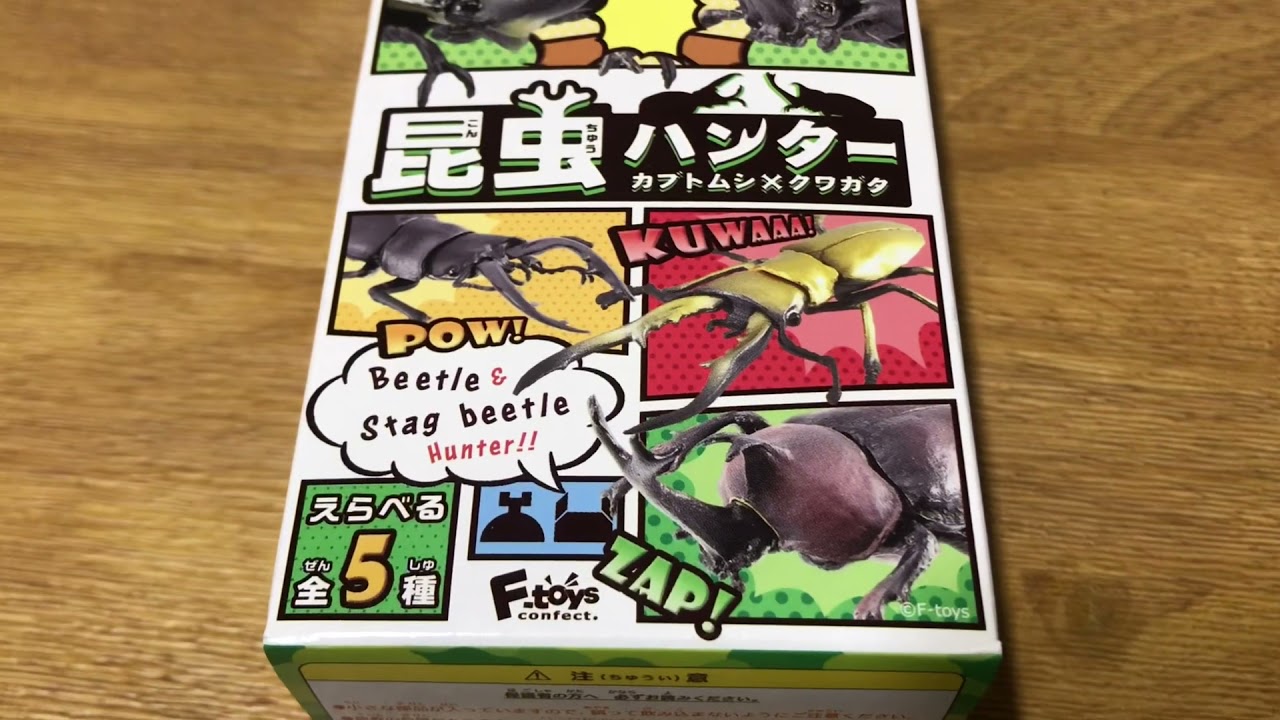 昆虫ハンター 開封動画 リアルですね〜。 - YouTube