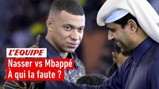 PSG  Qui est responsable du clash entre Mbappé et Nasser AlKhelaïfi ?