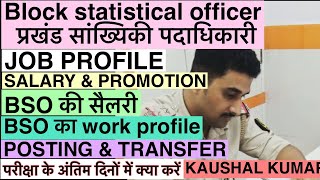 BSO Job Profile || BSO Salary || BSO Promotion|| BSO Exam date || BSO Preparation strategy