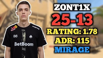 CS2 POV | ZONT1X (25-13) FACEIT RANKED (MIRAGE) | COM VOZ