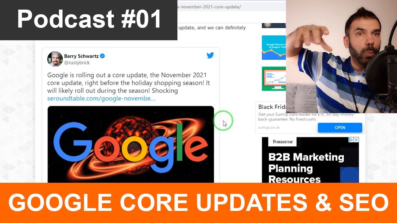 Google Core Updates & Future SEO Expectations | SEO PODCAST #01