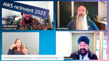 AWS re:Invent 2023: AWS On Air Ft. Intuit’s data protection journey in Cloud with AWS Backup