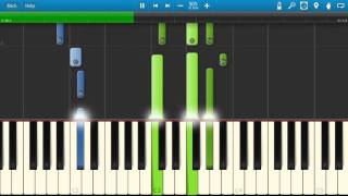 Video thumbnail of "B.o.B - Not For Long ft. Trey Songz - Piano Tutorial - How To Play - Synthesia"