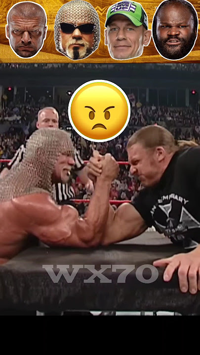 Triple H VS Scott Steiner VS John Cena VS Mark Henry - Arm Wrestling