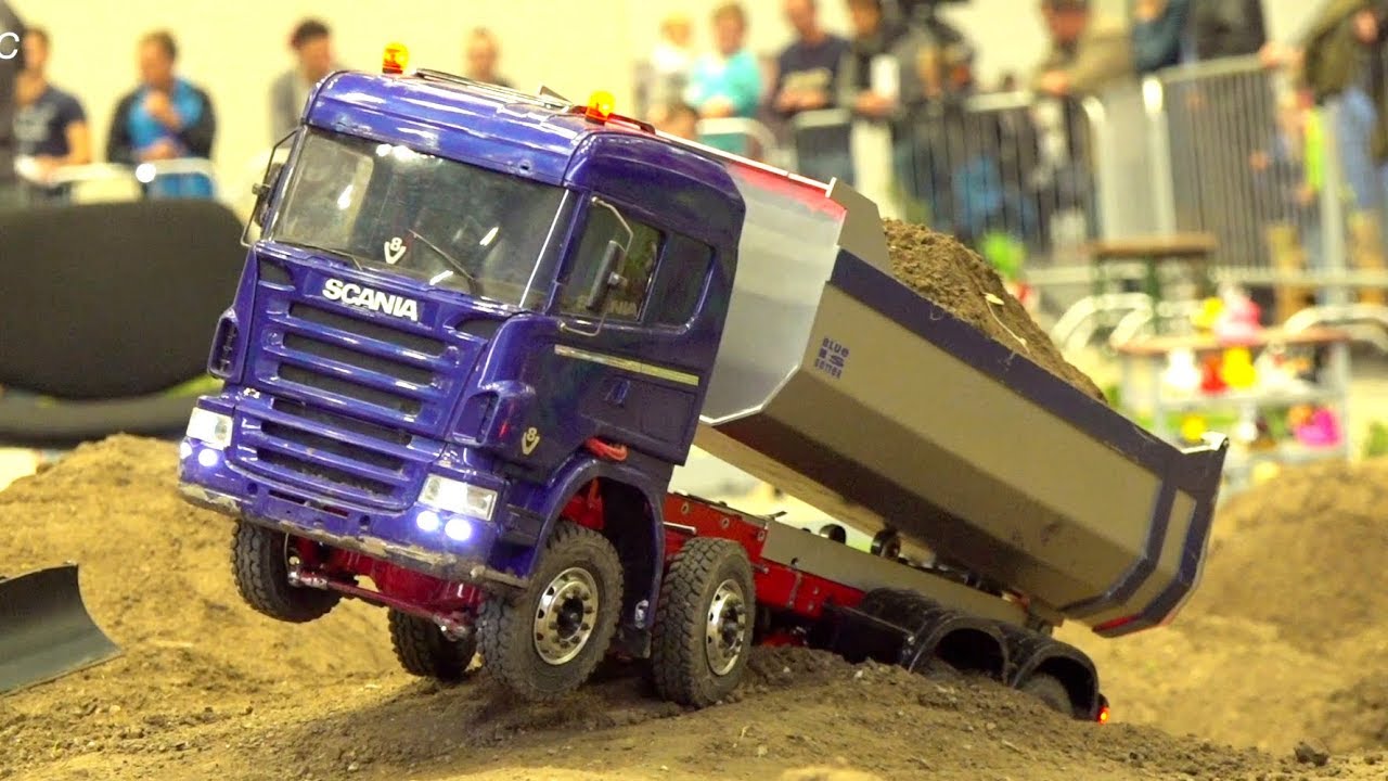 RC TRUCK STUCKING I IG M. G. T.&B. I OVERLOADED SEMITRILAER I RC TRUCK