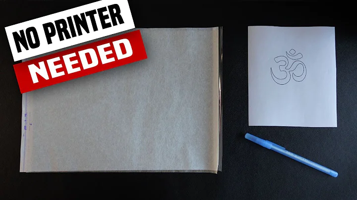 How to Make a Tattoo Stencil Without a Machine - No Printer Needed