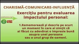 Exercitiu de evaluare a Impactului Personal - Catalin Stoica