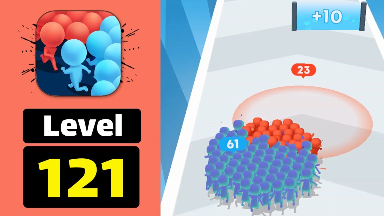 Count Masters: Stickman Games - Level 121 Walkthrough